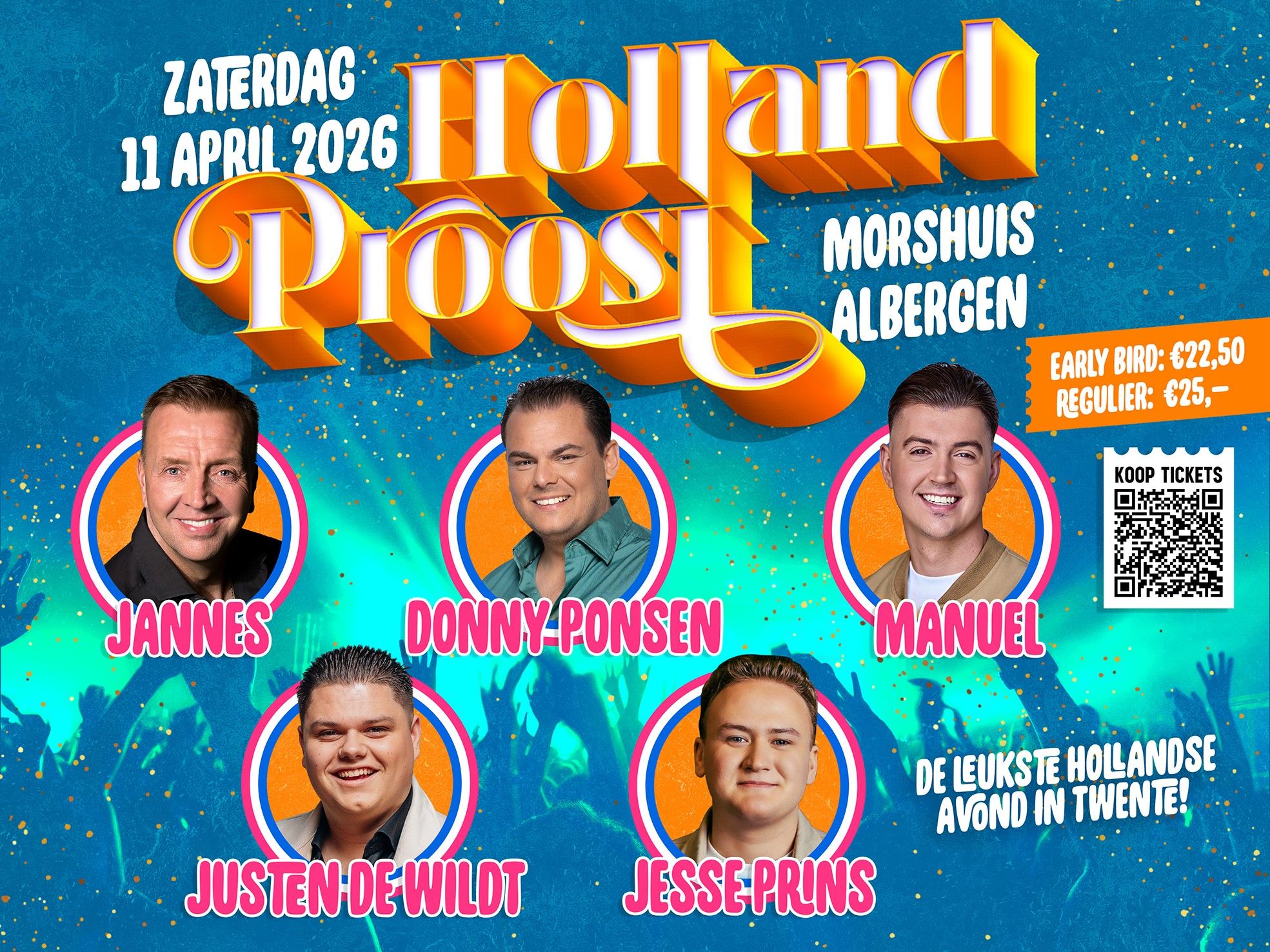 Holland PRoost zaterdag 11 april 2026