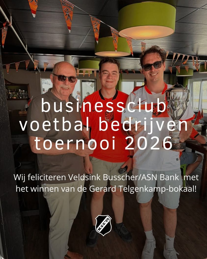 Beter laat dan nooit... Vorige week zaterdag stond Sportpark Frielink in het teken van het jaarlijkse Businessclub Voetbal...