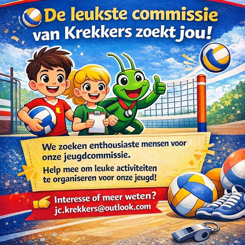 De jeugdcommissie zoekt leden! Vind jij het leuk om kinderen blij te maken? Leuke activiteiten te organiseren? Wil jij...