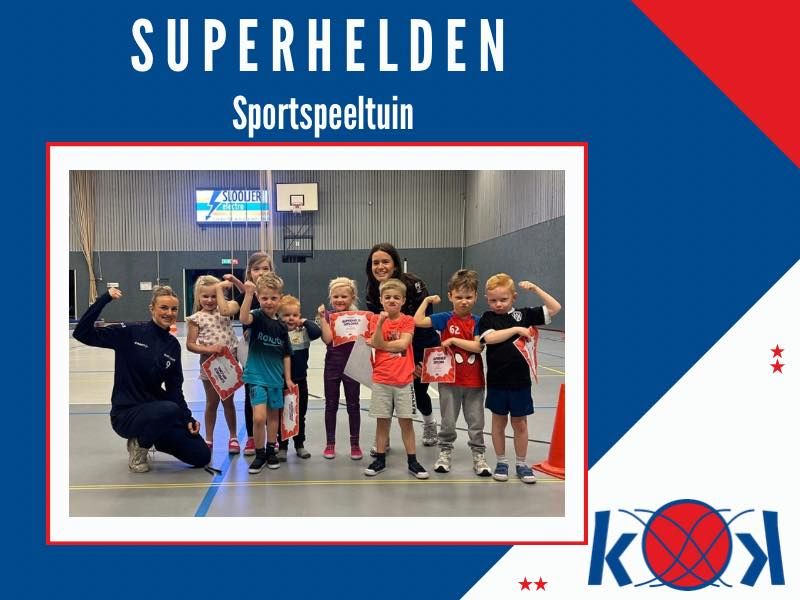 Sportspeeltuin V.V. Krekkers Kijk deze superhelden eens staan! Ontzettend stoer maar ook heel erg schattig toch? Dat wil...