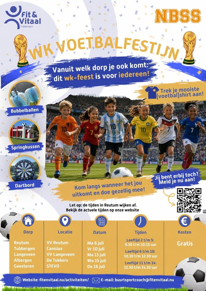 🌟 Leuke activiteiten in de buurt! 🌟 De buurtsportcoaches gaan de komende tijd weer allerlei gezellige en sportieve act...