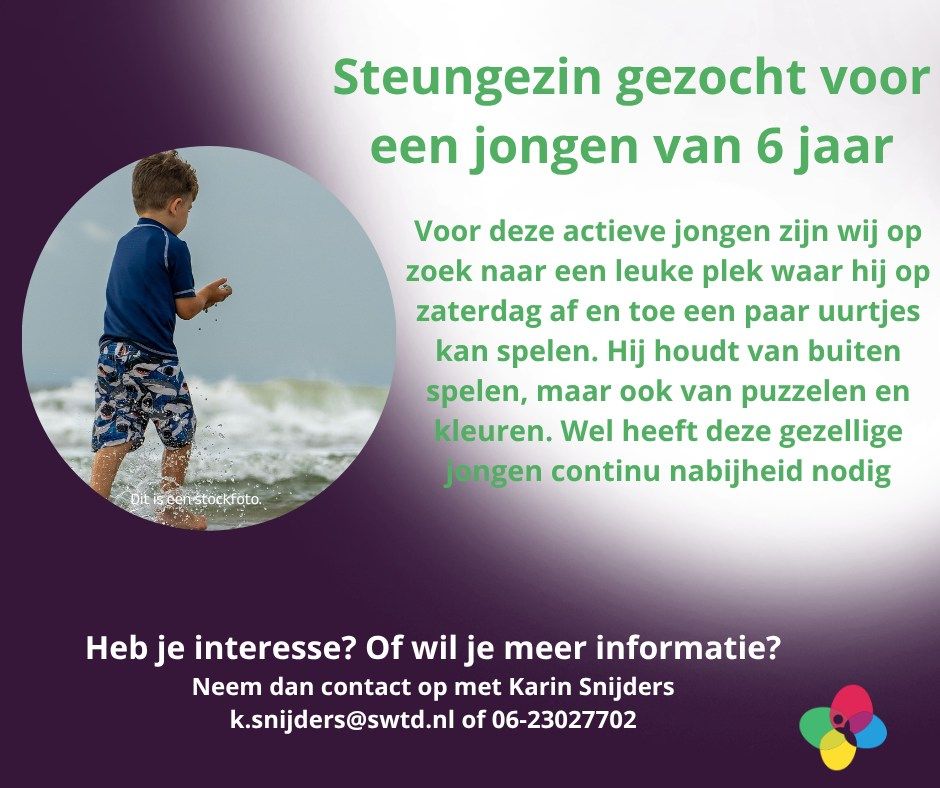Wil jij iets betekenen voor voor een ander gezin? We horen graag van je.