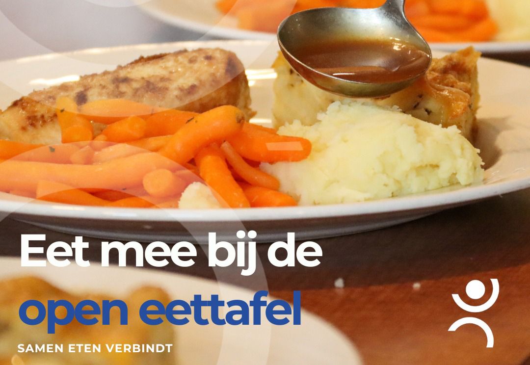 15 juli Open Eettafel: Smaakt het eten u ook beter als er meer gezelligheid is aan tafel?